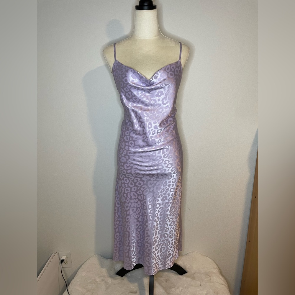 Lilac slip dress